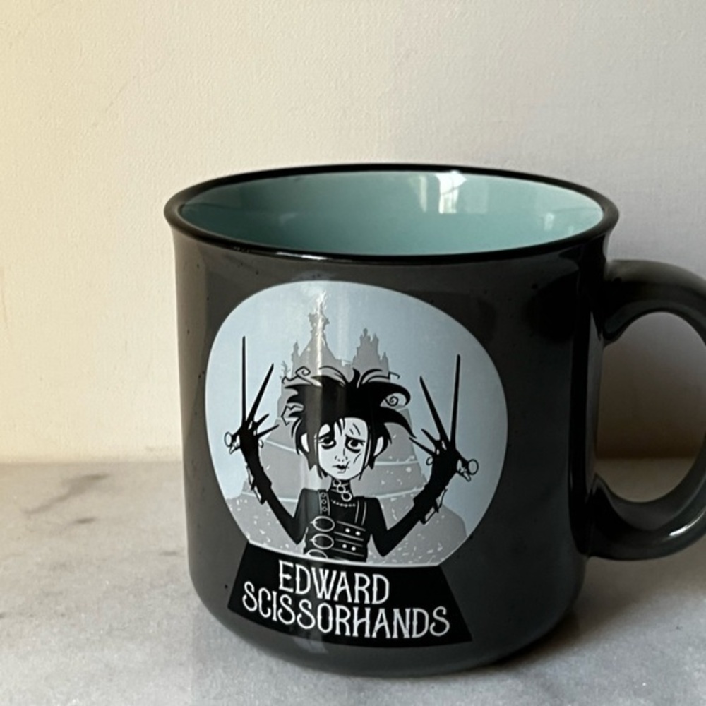 Edward Scissorhands Black and Blue Mug